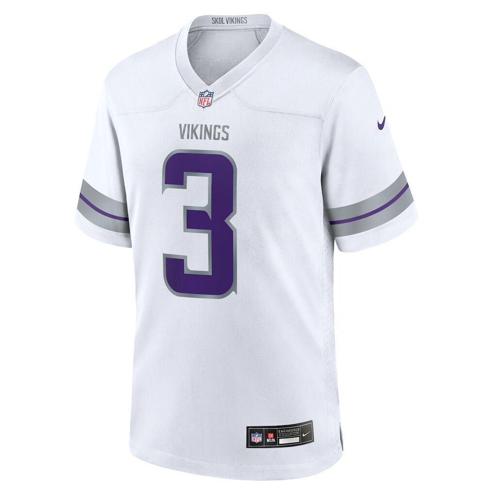 Jordan Addison Minnesota Vikings Nike Alternate Game Player Jersey