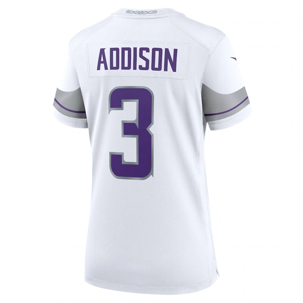 Jordan Addison Minnesota Vikings Nike Women's Alternate Game Player Jersey