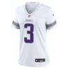 Jordan Addison Minnesota Vikings Nike Women's Alternate Game Player Jersey - White - Side View