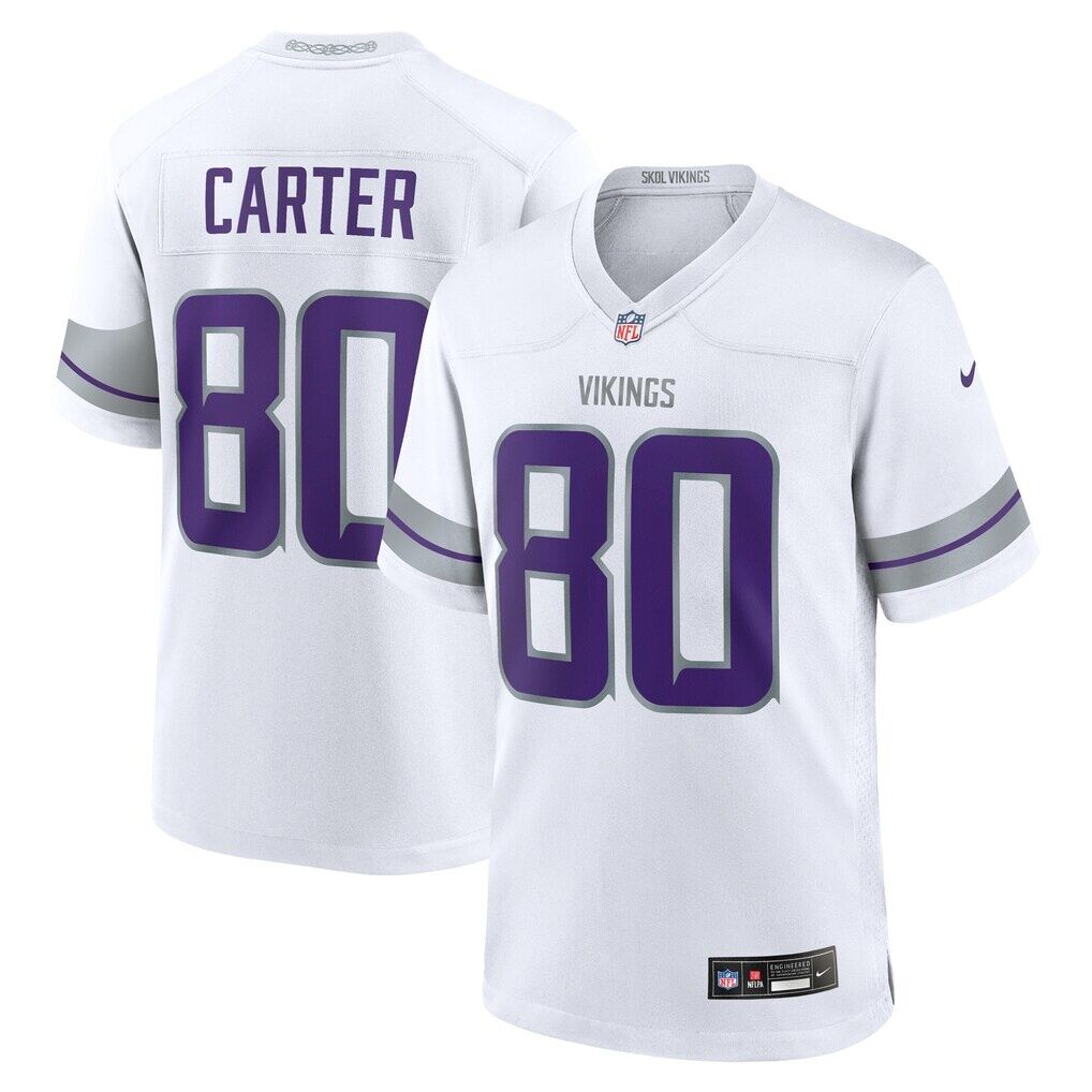 Cris Carter Minnesota Vikings Nike Alternate Retired Player Game Jersey