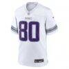 Cris Carter Minnesota Vikings Nike Alternate Retired Player Game Jersey - White - Side View