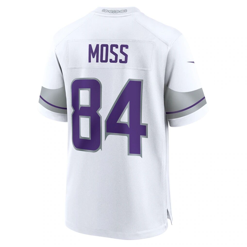 Randy Moss Minnesota Vikings Nike Alternate Retired Player Game Jersey