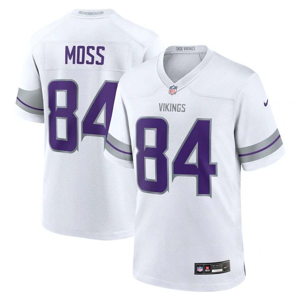 Randy Moss Minnesota Vikings Nike Alternate Retired Player Game Jersey