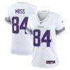 Randy Moss Minnesota Vikings Nike Women's Alternate Retired Player Game Jersey - White - Front View