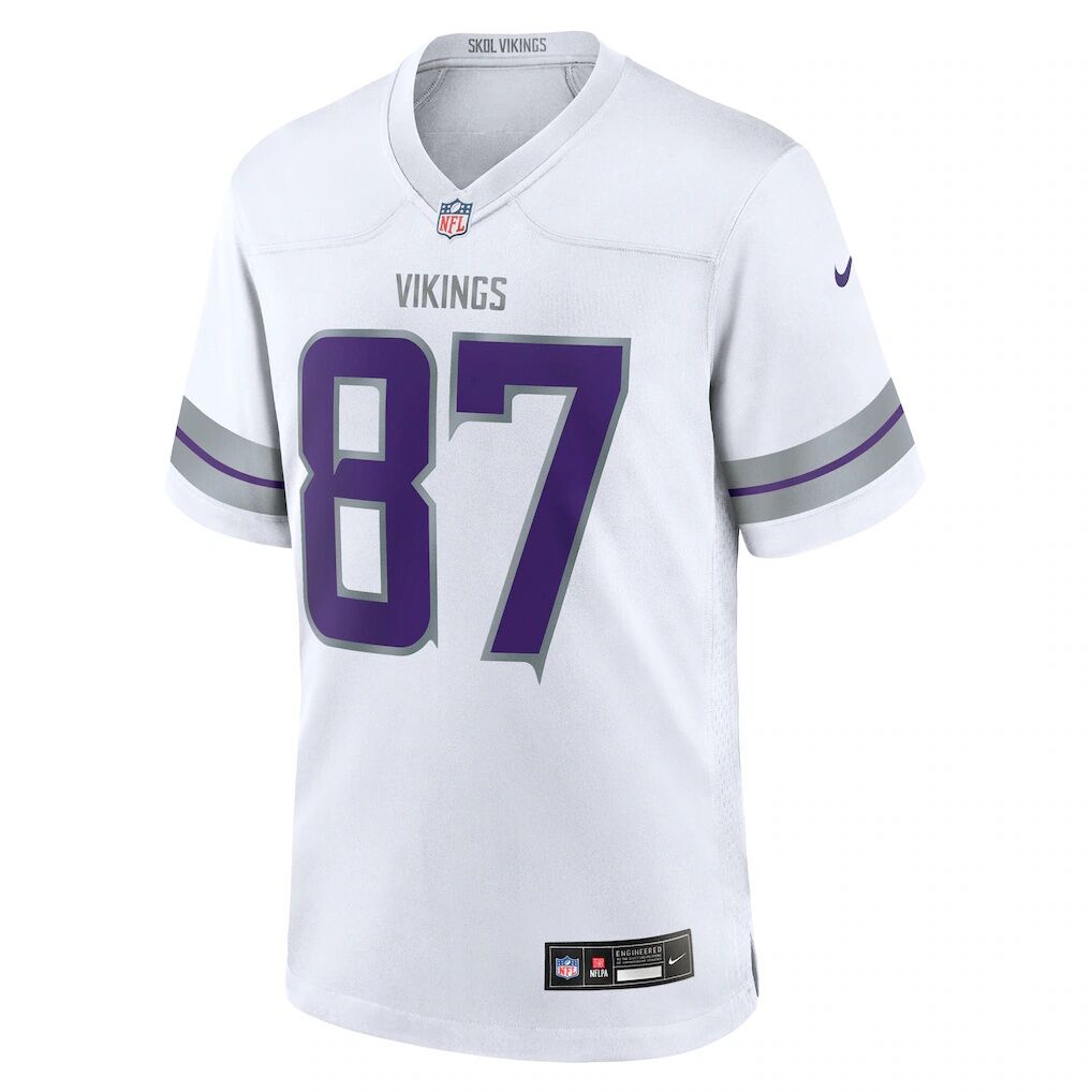 T.J. Hockenson Minnesota Vikings Nike Alternate Game Player Jersey