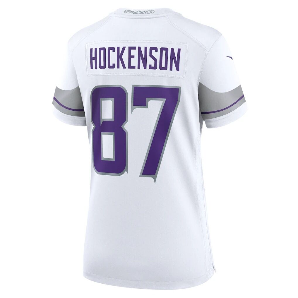 T.J. Hockenson Minnesota Vikings Nike Women's Alternate Game Player Jersey