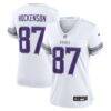 T.J. Hockenson Minnesota Vikings Nike Women's Alternate Game Player Jersey - White - Front View
