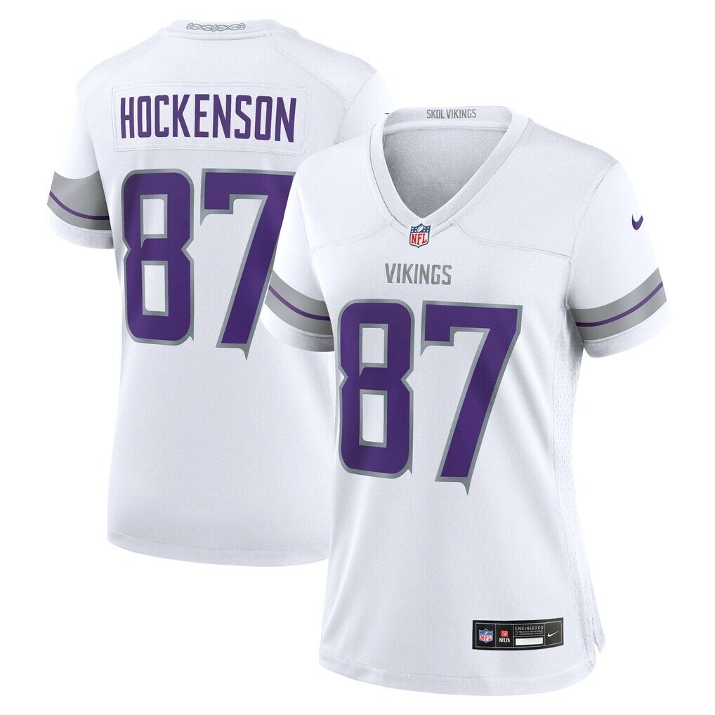 T.J. Hockenson Minnesota Vikings Nike Women's Alternate Game Player Jersey