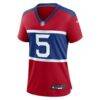 Kayvon Thibodeaux New York Giants Nike Women's Alternate Player Game Jersey - - Side View