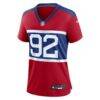 Michael Strahan New York Giants Nike Women's Alternate Retired Player Game Jersey - - Alt1