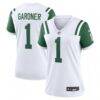 Ahmad Sauce Gardner New York Jets Nike Women's Classic Alternate Game Jersey - White - Front View