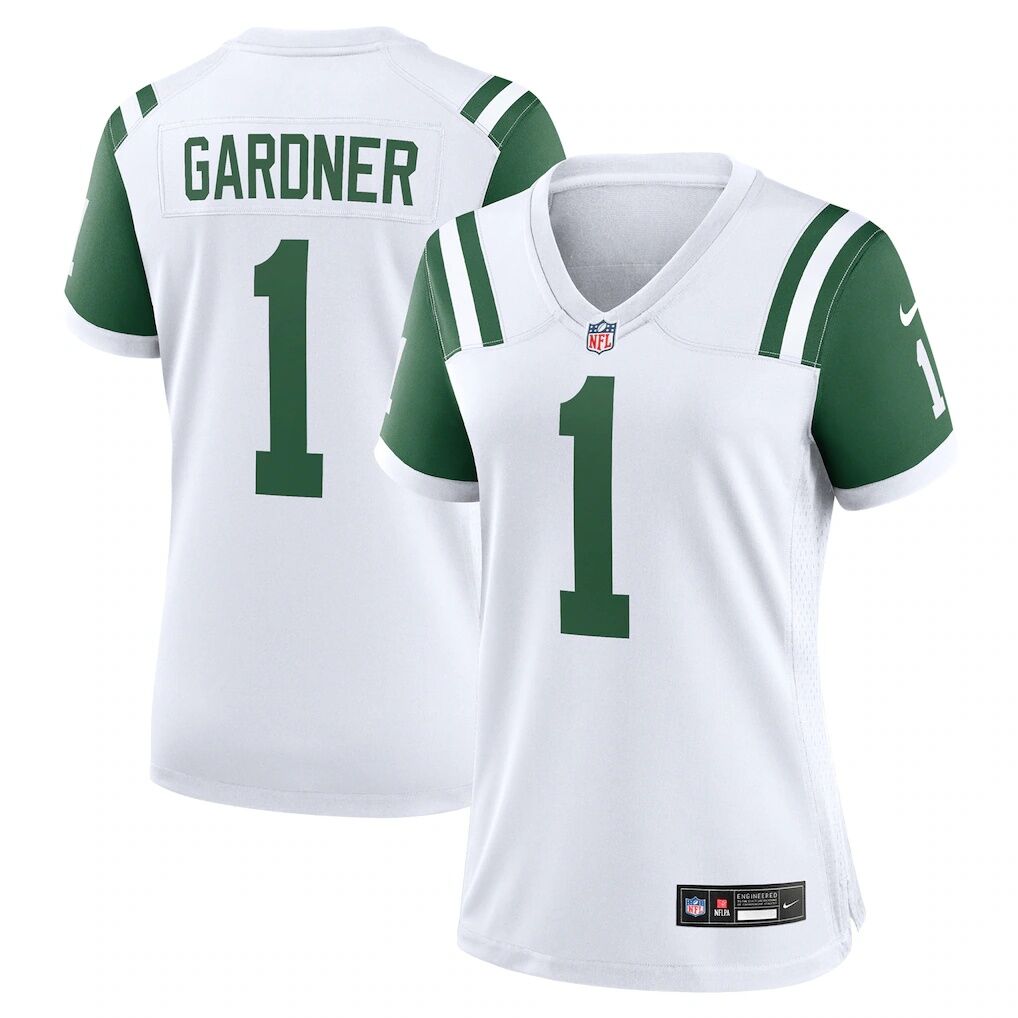 Ahmad Sauce Gardner New York Jets Nike Women's Classic Alternate Game Jersey