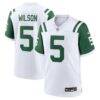 Garrett Wilson New York Jets Nike Classic Alternate Game Jersey - White - Front View
