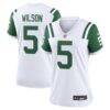 Garrett Wilson New York Jets Nike Women's Classic Alternate Game Jersey - White - Front View
