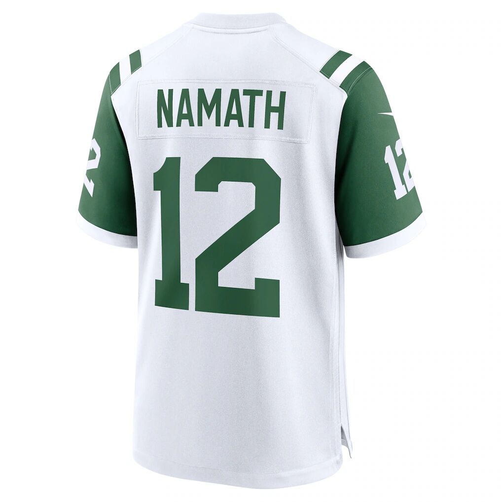Joe Namath New York Jets Nike Classic Alternate Retired Player Game Jersey