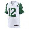 Joe Namath New York Jets Nike Classic Alternate Retired Player Game Jersey - White - Side View