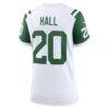 Breece Hall New York Jets Nike Women's Classic Alternate Game Jersey - White - Detail View