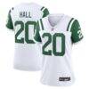 Breece Hall New York Jets Nike Women's Classic Alternate Game Jersey - White - Front View