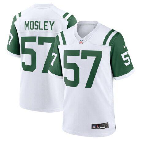 C.J. Mosley New York Jets Nike Classic Alternate Game Jersey - White - Front View