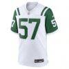 C.J. Mosley New York Jets Nike Classic Alternate Game Jersey - White - Side View