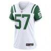C.J. Mosley New York Jets Nike Women's Classic Alternate Game Jersey - White - Side View