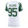 Quinnen Williams New York Jets Nike Women's Classic Alternate Game Jersey - White - Detail View