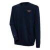 New Orleans Pelicans Antigua Victory Pullover Sweatshirt - Navy - Front View