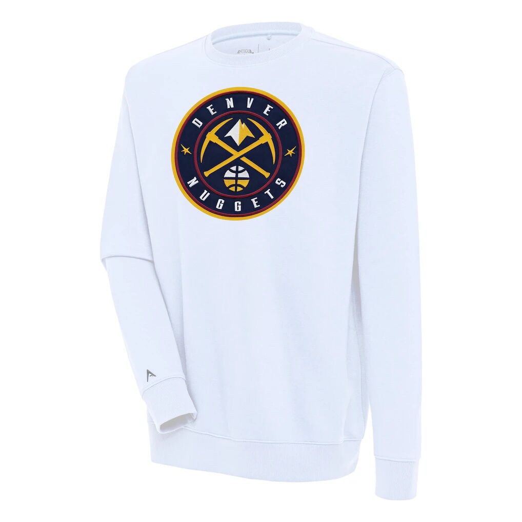 Denver Nuggets Antigua Victory Pullover Sweatshirt
