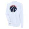 Washington Wizards Antigua Victory Pullover Sweatshirt - White - Front View