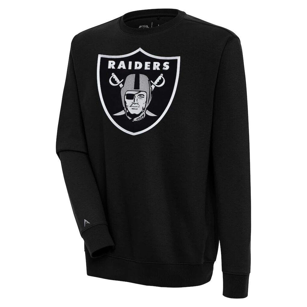 Las Vegas Raiders Antigua Victory Pullover Sweatshirt