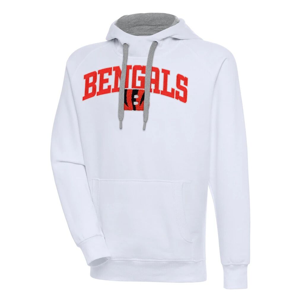Cincinnati Bengals Antigua Victory Pullover Hoodie