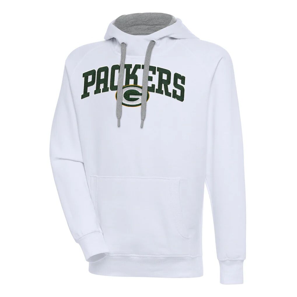 Green Bay Packers Antigua Victory Pullover Hoodie