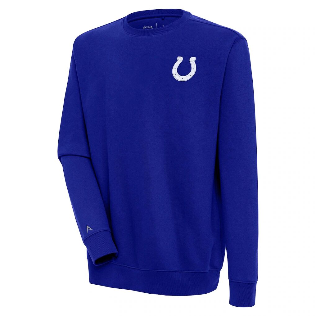 Indianapolis Colts Antigua Victory Pullover Sweatshirt - Royal
