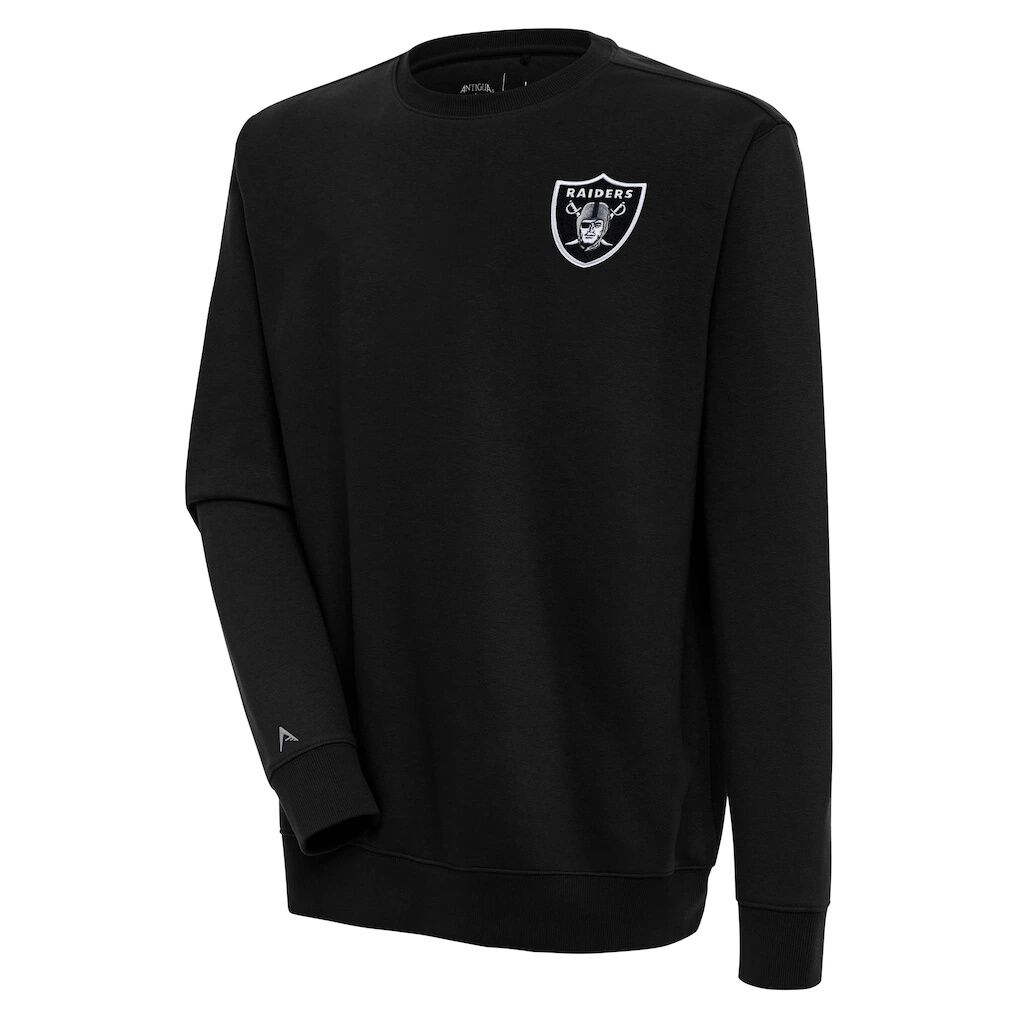 Las Vegas Raiders Antigua Victory Pullover Sweatshirt