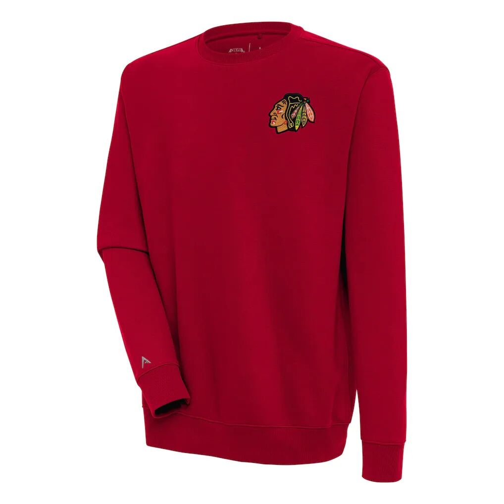 Chicago Blackhawks Antigua Victory Pullover Sweatshirt