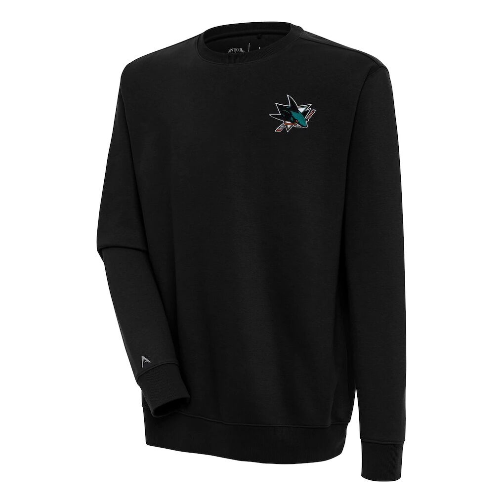 San Jose Sharks Antigua Victory Pullover Sweatshirt