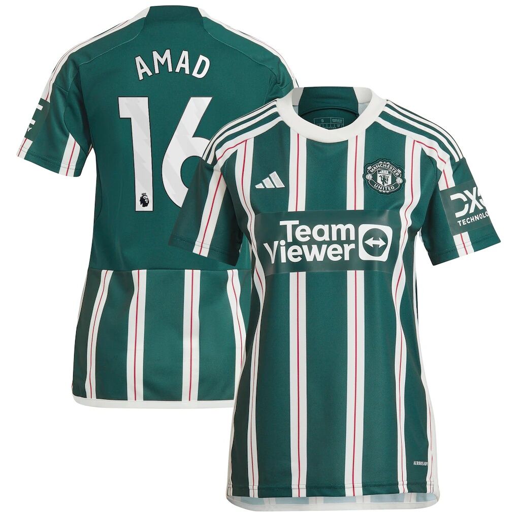 Amad Diallo Manchester United adidas Women's Replica Player Jersey