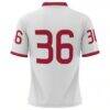 #36 Harvard Crimson GameDay Greats Youth Football Jersey - White - Detail View