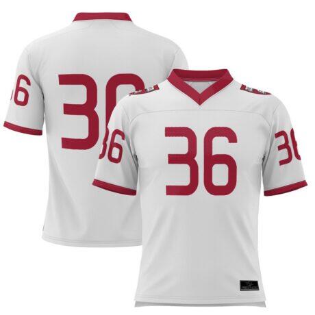 #36 Harvard Crimson GameDay Greats Football Jersey - White - Front View