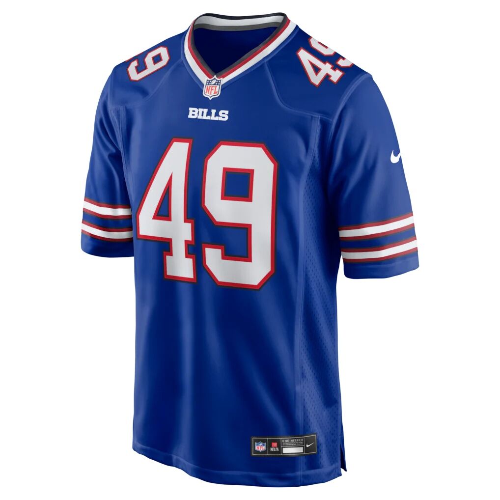 DaShaun White Buffalo Bills Nike Team Game Jersey - Royal