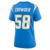 Tae Crowder Los Angeles Chargers Nike Women's Team Game Jersey - - Detail View