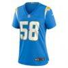 Tae Crowder Los Angeles Chargers Nike Women's Team Game Jersey - - Side View