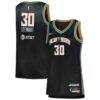 Breanna Stewart New York Liberty Nike Unisex Explorer Edition Victory Jersey - Black - Front View