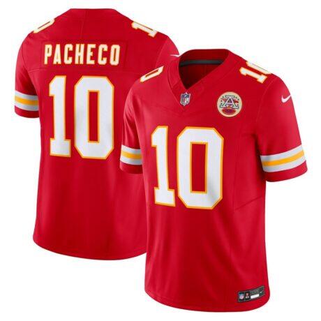Isiah Pacheco Kansas City Chiefs Nike Vapor F.U.S.E. Limited Jersey - Red - Front View