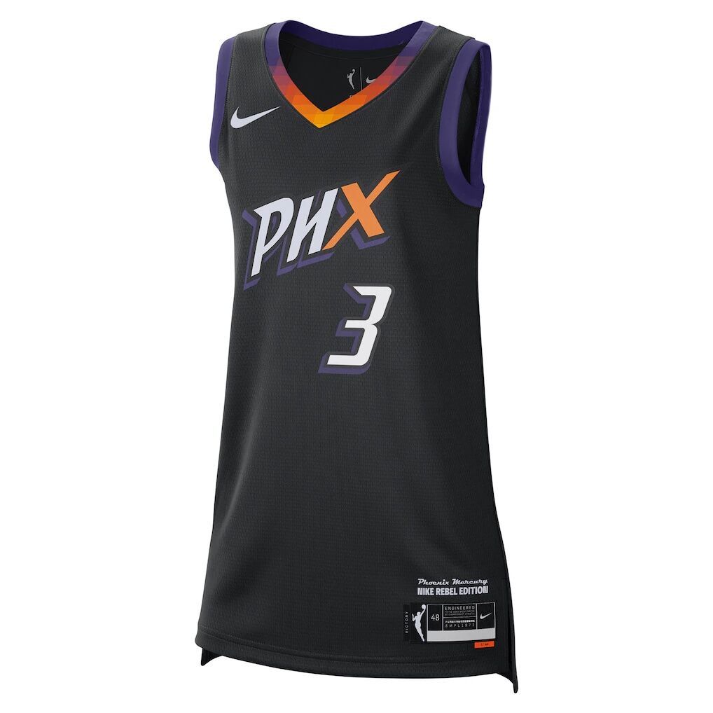 Diana Taurasi Phoenix Mercury Nike Unisex 2024 Rebel Edition Player Jersey