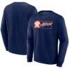 Houston Astros Fashion7 Focus Fleece Pullover Sweatshirt - Navy - Front View