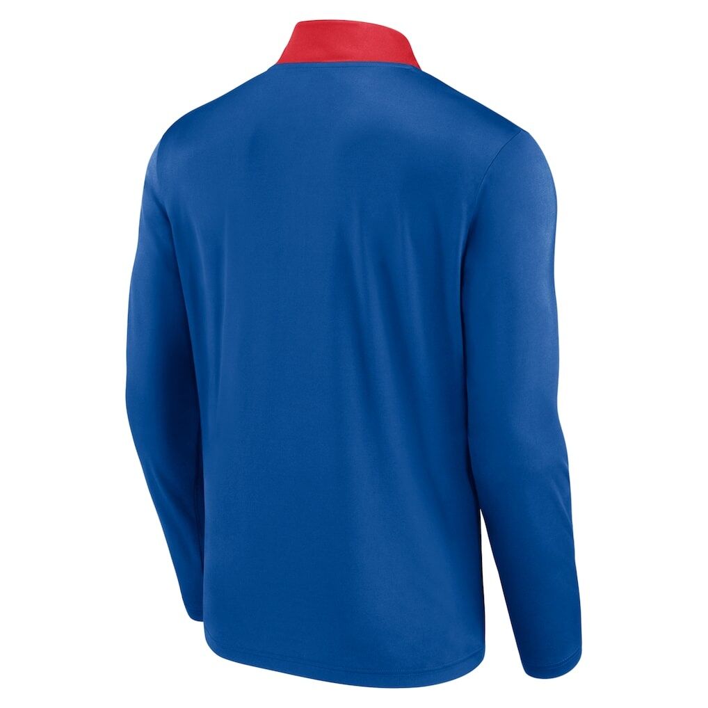 Texas Rangers Fashion7 Unstoppable Quarter-Zip Top – Royal