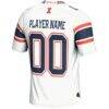 Illinois Fighting Illini GameDay Greats Youth NIL Pick-A-Player Football Jersey - White - Detail View
