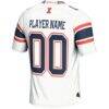 Illinois Fighting Illini GameDay Greats NIL Pick-A-Player Football Jersey - White - Detail View