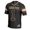 #1 Florida State Seminoles GameDay Greats Youth Football Jersey - Black - Side View